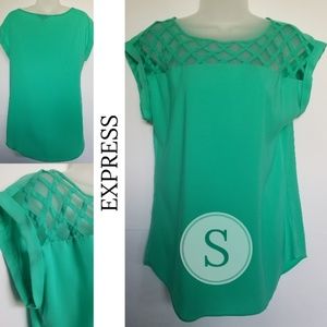 Express Lattice Yoke Top